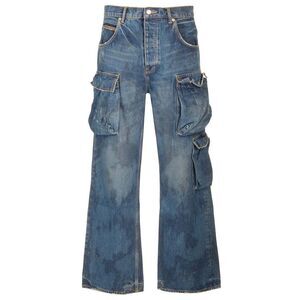 Purple Men P018 Triple Pocket Cargo Jeans